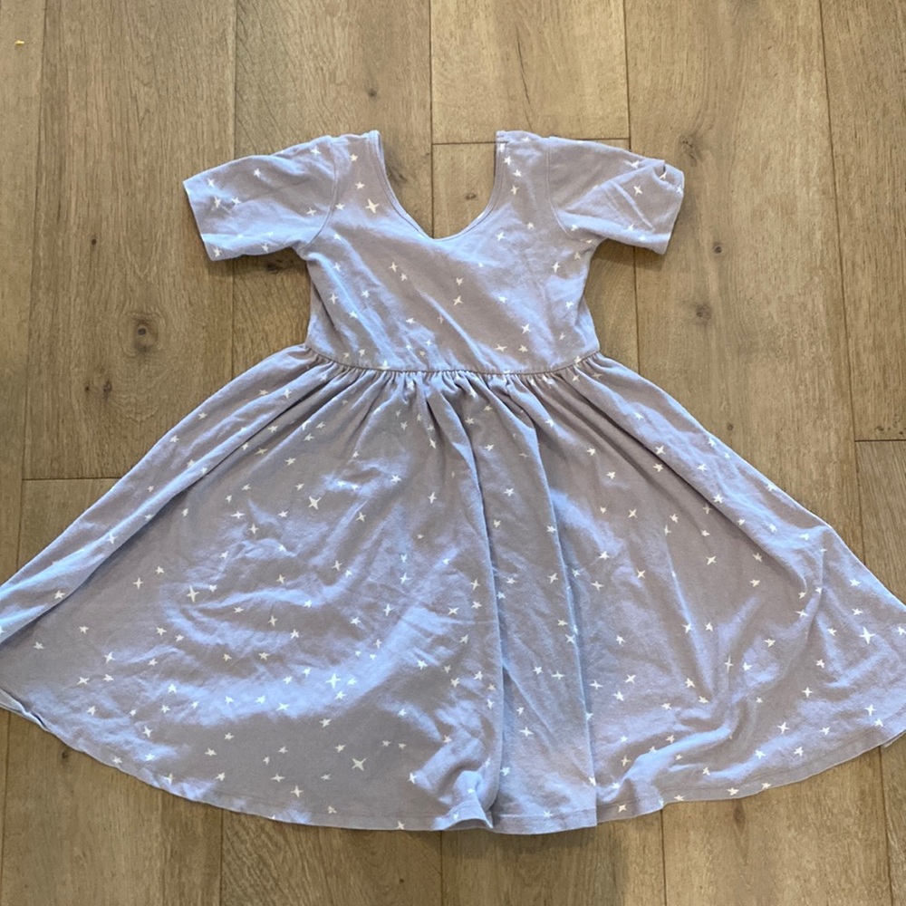 Alice + Ames Lavender Star Twirl Dress